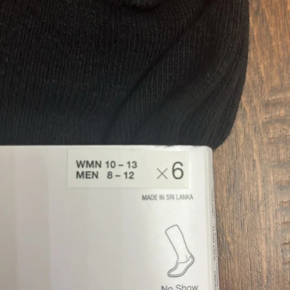 Nike Everyday No Show Cotton Cushioned Socks 6 Pack